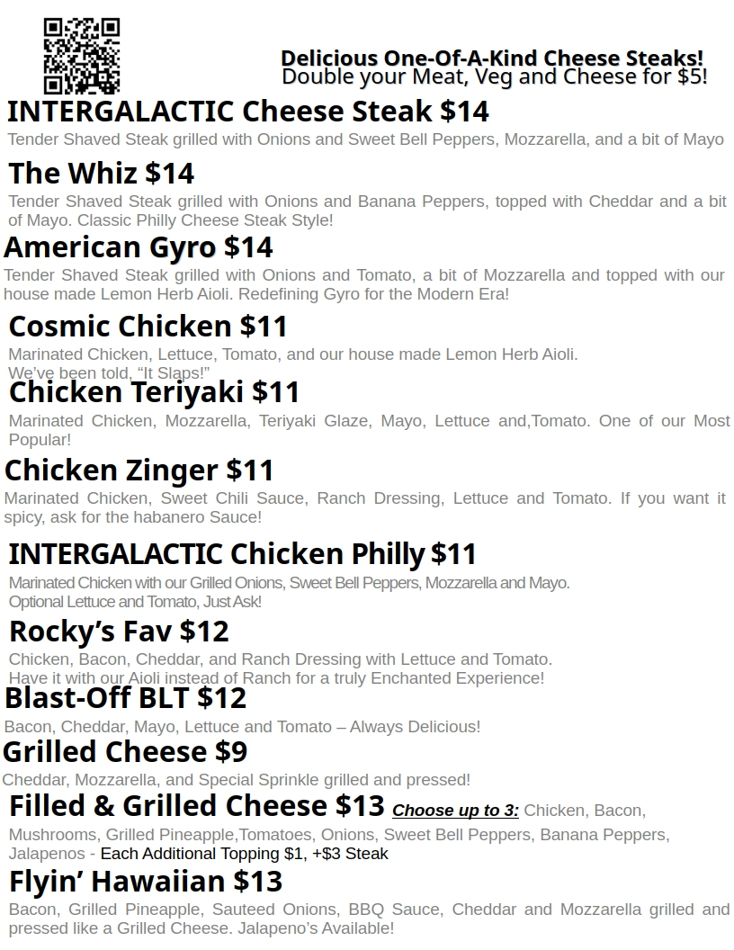 AMenuWithWhichFoodMustBeOrdered